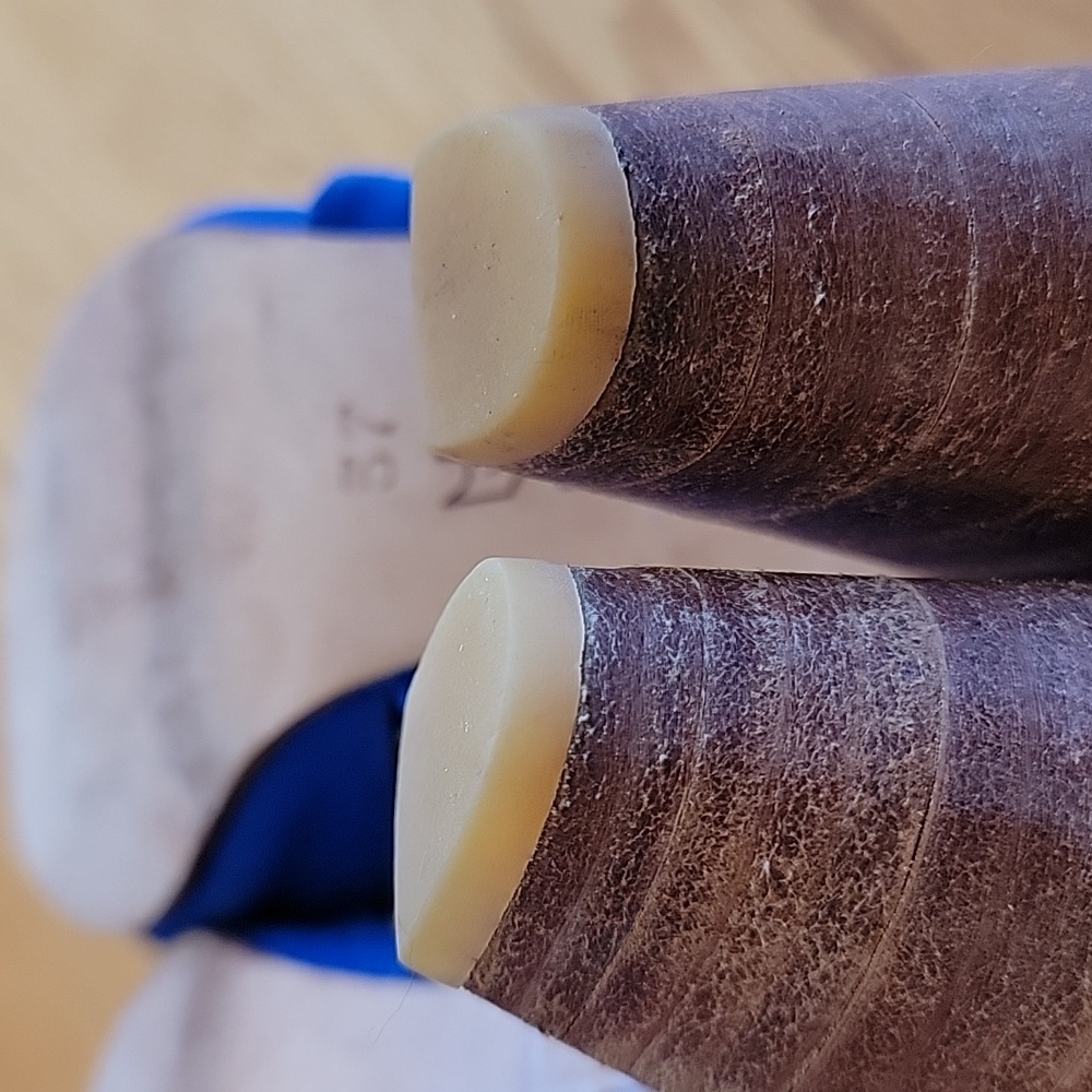 Ulla Johnson Royal Blue Heels with Bow Accent - Picture 9 of 16